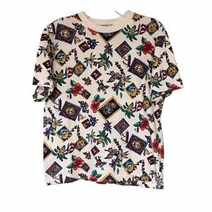 Vintage Cherokee Crewneck Traveling Graphic T-Shirt Sz Medium